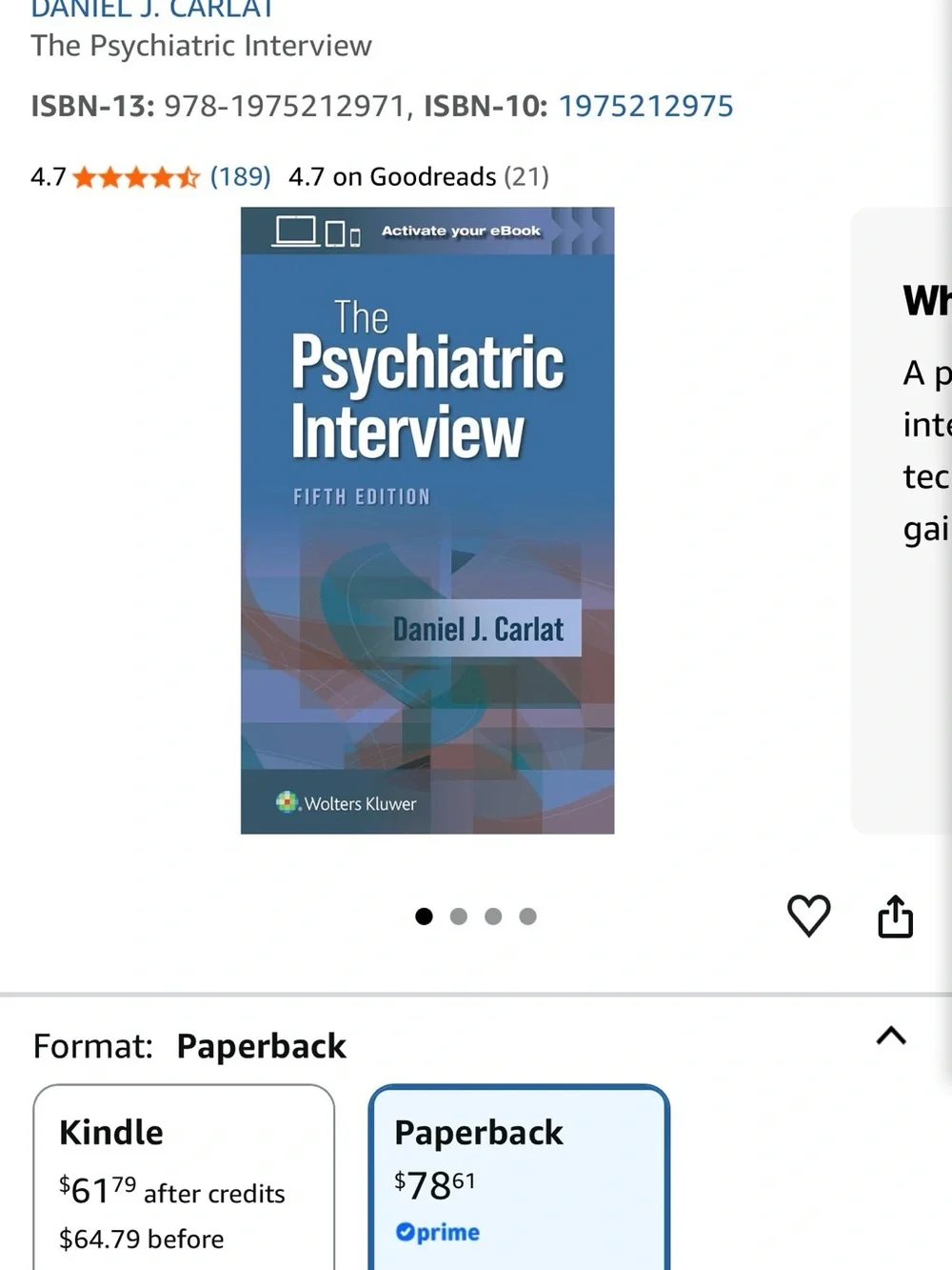 N/A blue paperback